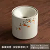 Cenicheiro de Borra de Chá Apsaras Voadores Dunhuang Jarra de Água para Mesa de Casa Jianshui com Tampa Bule de Água para Chá Balde de Água Suja Acessórios para Cerimônia do Chá