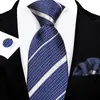 Conjunto de Corbata de Tres Piezas para Hombre 8cm Ropa Formal de Negocios Corbata Bordada Jacquard de Seda de Poliéster Logo Corbata Atada a Mano Personalizada
