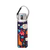 Tampa de Vidro para Copo de Material de Mergulho do Fabricante 450ml Encaixável Tampa de Copo de Água Infantil Saco para Garrafa com Alça de Copo Térmico de Desenho