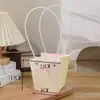 Bolsas Tote com Flores, Cestas de Flores, Cestos Pequenos, Buquês Coloridos e Sonhadores para Presente de Feriado e Aniversário, Embalagens, Caixas de Flores, Arte Floral