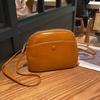 Bolsa Nova Estilo Coreano de Primavera Nova Bolsa de Couro de Vaca Bolsa Feminina Verão Quente Transfronteiriça Ombro Transversal Elegante Pequena Bolsa Quadrada