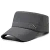 Chapéu de Sol Respirável de Secagem Rápida para Uso Externo Transfronteiriço para Homens, Chapéu de Copa Plana, Chapéu Esportivo de Montanhismo com Proteção Solar, Boné Simples e Versátil