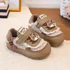 Zapatos Deportivos Infantiles Estilo Primavera y Otoño Zapatos de Tabla de Dibujos Animados para Niñas Zapatos Casuales Estilo Coreano para Niñas Pequeñas Zapatos de Encaje Individuales Suaves para Bebé