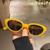 Gafas de sol de cara pequeña con forma de ojo de gato de viento 2025, nuevas gafas de sol para chicas dulces y amargas europeas y americanas, estilo femenino Ins, celebridades de Internet Hola