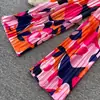 Conjunto de Dos Piezas para Mujer Estilo Verano para Ir al Trabajo: Top de Tubo con Estampado y Pantalones Casuales de Pierna Ancha de Cintura Alta para Paseos de Verano