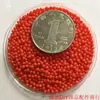 Cuentas Redondas Pequeñas Sólidas No Porosas de 2 mm Materiales para Manualidades DIY Transparente Rojo Negro Dorado Plata Coloridas Adhesivas de Vidrio Sueltas