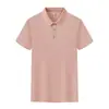 Camisa Polo Ozone Más Vendida para Hombre, Verano Holgada Transpirable Estampada de Manga Corta, Polo Oversize de Dropshipping
