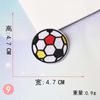 Según el bordado, pegatinas de tela bordadas, bordado por computadora, capítulo, exquisito fútbol, baloncesto, todo tipo de pelota, deportes, ropa, decoración, parche
