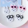 Gafas de Conejo de Dibujos Animados Lindas y Trabajadoras Accesorios de Joyería Acrílica Accesorios para el Cabello Pegamento en Crema Material para Manualidades Venta al por Mayor