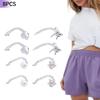 Hebilla Magnética de Cadena, Hebilla de Fijación de Puño Linda y Elegante, Paquete Combinado de Artefacto para Acortar Piernas de Pantalón Ajustable