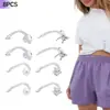 Hebilla Magnética de Cadena, Hebilla de Fijación de Puño Linda y Elegante, Paquete Combinado de Artefacto para Acortar Piernas de Pantalón Ajustable