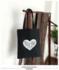 Bolsa de lona 2021 nueva bolsa de hombro para mujer bolsa casual simple para verduras bolsa de protección ambiental bolsa para el almuerzo