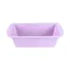 Forma de Silicone Retangular para Bolo Forma de Silicone para Pão Forma de Silicone para Bolo Assadeira para Bolo Pão Assadeira Prato para Torrada