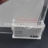 Caja de Archivos de Acrílico para Montar en Pared A4 Caja de Almacenamiento Transparente Caja de Exhibición de Tarjetas de Registro para Colgar en Pared Montado en Pared