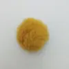 Shangtuo 7.5cm Venta al por mayor de colgantes de bola de pelo de conejo rex sintético, accesorios y componentes de fieltro
