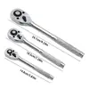 Nova Chave de Catraca de Soquete 1/2 Grande 3/8 Média 1/4 Chave Rápida Ferramentas de Reparo Automotivo Conjunto de 3 Peças