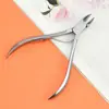 Fabricante en stock pinzas para cutícula de acero inoxidable 8712 pueden recortar callosidades espinosas de manos y pies cortaúñas para uñas duras herramientas para uñas