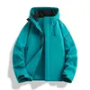 Chaqueta exterior Luo Tu 3 en 1 a prueba de viento y transpirable para mujer, con forro polar desmontable, adecuada para invierno y senderismo. También disponible para hombres