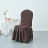 Funda Gruesa Nueva para Silla de Hotel Silla de Comedor para el Hogar Silla Curva Funda para Asiento Funda Universal para Taburete
