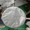 Bolsa Redonda de Fondo Grueso de Película de Aluminio Compuesto Transfronteriza, Bolsa Redonda de Papel de Aluminio Resistente a Altas Temperaturas, Película Interior para Cartón, Bolsa Grande de Papel de Aluminio para Lata de Té