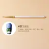 Set de pinceles para uñas set completo de pincel de línea corta para tirar pincel de dibujo de color pincel de abanico para degradados pincel de barrido de encaje pincel para terapia de luz