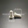 Em estoque Dicas de Silicone de 13 Dentes, Pontas Anti-Corrosão de 18 Dentes, Pontas de Nitrila de 20 Dentes, Preto Brilhante, Branco Brilhante, Superfície Lisa, Pontas de Sucção com Superfície Fosca