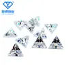 Fábrica de circonita de Wuzhou al por mayor en stock circonita triangular piedra suelta triangular ángulo recto circonita taladro