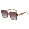 Gafas de sol retro europeas y americanas para mujer, de alta gama, elegantes, con montura grande, para cara redonda, gafas de sol de moda