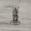 Cobre Sólido Retrô Rei Soldado Arthur Modelo Lendário Brinquedo Presente Personalizado para Homens Jogo de Tabuleiro Peças de Xadrez Enfeites Portátil