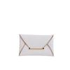 Bolsa de Mano de Fiesta Clutch Color Sólido Simple y Elegante Estilo Nuevo Verano 2026 para Mujeres Jóvenes Bolso de Mano Tipo Sobre de Moda