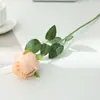 Flor Artificial Rosa Decoración de Boda Decoración de Sala de Estar Flor Falsa Día de San Valentín Sensación Cascada de Rosas Flor Artificial