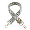 Nueva correa ancha de jacquard cruzado de 3.8 cm, correa larga gruesa para reducir la carga, correa de repuesto cruzada, accesorios para bolso de mujer