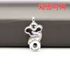 60836 Cobre Estilo Antiguo Joyería DIY Hecho a Mano Goteo de Aceite Tocado Corona para el Cabello Material Accesorios 8*17mm