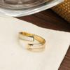 Anillo de perla de conejo con diseño de nicho para mujer, estilo Hepburn, moderno, elegante, de celebridades de Internet, combinable, de alta gama, abierto.