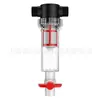 Pré-filtro de aquário vaso sanitário para peixes separador de dejetos de peixe caixa de circulação tubo de descarga de esgoto coletor de fezes de sedimento