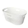 Caixa de armazenamento de mesa empilhável cesto de armazenamento para cozinha e banheiro direto da fábrica cesto de plástico com tampa cor nórdica