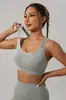 Sutiã Esportivo Bonito de Costas Tamanho Grande Europeu e Americano Roupa Externa Feminina Colete à Prova de Impacto Push-Up Fitness Corrida Yoga Traje Esportivo Longo