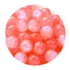 Resina brillante de cielo estrellado, cuentas redondas de agujero recto, ojo de gato, cuentas acrílicas, pendientes de pulsera DIY, collar con cuentas, accesorios hechos a mano