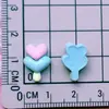 Mini Color Helado Helado Horquilla para el Cabello Clip para Uñas Pegamento en Crema DIY Carcasa para Teléfono Accesorios de Resina Parche