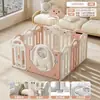 Tapete de Gateo para el Hogar de Interior, Apilable, Sin Instalación Requerida, Corralito de Juego de Baloncesto para Bebés, Protección para Bebés y Niños, Piso de Sala de Estar
