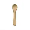 Amazon Vajilla de Silicona Ventosa Madre Bebé Tazón para Comida de Bebé Cuchara Silicona de Grado Alimenticio Cuchara para Comer traje