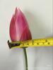 Venta al por mayor de fábrica PU con varilla simulación flor capullo de loto hoja de loto estilo jardín chino accesorios para arreglos florales decorativos