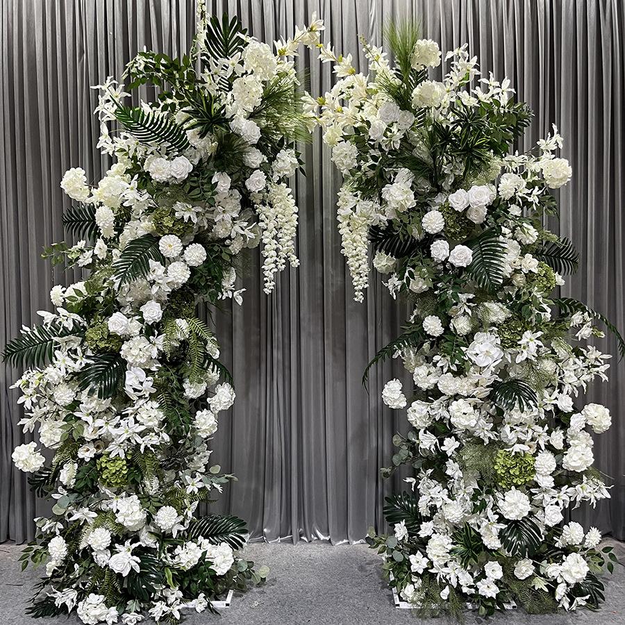 定制白色绿花门7 双面花2100元.jpg