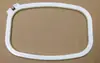 Accesorios Especiales para Máquinas de Bordado por Computadora--Soporte de Bordado, Bastidor de Bordado, Bastidor de Bordado Cuadrado ABS Blanco Óxido