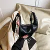 Exquisito Bolso de Mujer de Nicho de Moda 2026 Nuevo Verano Versátil Bolso Cruzado de Hombro a la Axila de Moda Bolso Croissant