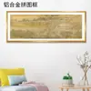 Rompecabezas de 1000 Piezas Escena del Río Qingming 98x34 Marco 98x38 Pintura de los Mil Li de Ríos y Montañas Marco de Madera Maciza de 2000 Piezas para Colgar en la Pared