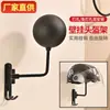 Soporte de pared para casco de motocicleta, apto para diversos soportes de casco, sin necesidad de perforar, expositor y almacenamiento de sombreros.