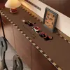 Tapete Cartoon Retrô para Aparador, Gabinete de Entrada, Cômoda, Tapete Longo para Mesa, Tapete de Proteção para Bancada à Prova de Óleo e Impermeável, Pode Ser Cortado