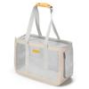 Bolsa para Mascotas para Salidas, Bolso de Mensajero de Malla Transpirable para Gato y Perro, Bolsa Tote de Malla para Playa de Gran Capacidad
