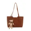 2026 Verão Personalizado Casual Cor Sólida Grande Capacidade Feminina Simples Estiloso Novo Texturizado para o Dia a Dia Bolsa Tote de Ombro